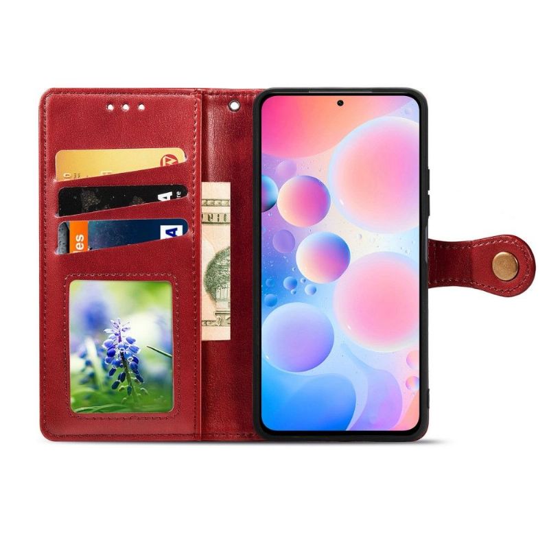 Housse Xiaomi Mi 11i / Poco F3 Indila Simili Cuir