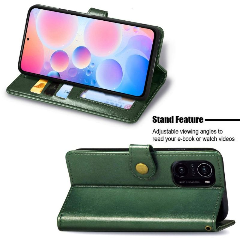Housse Xiaomi Mi 11i / Poco F3 Indila Simili Cuir