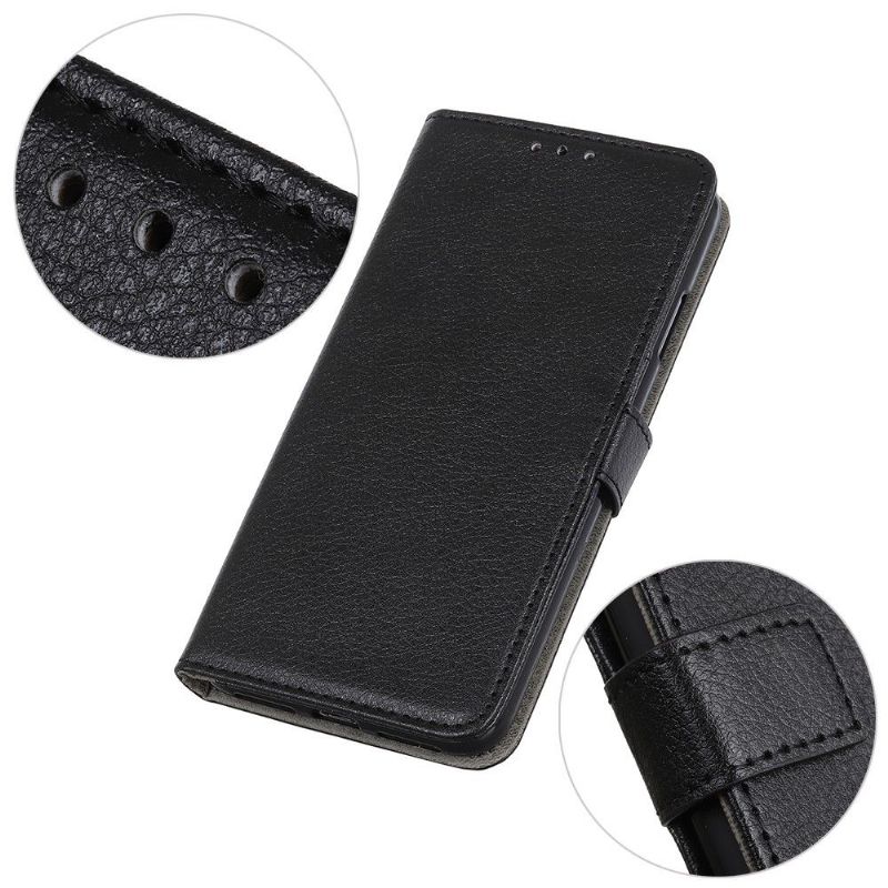 Housse Xiaomi Mi 11i / Poco F3 style cuir effet peau de litchi