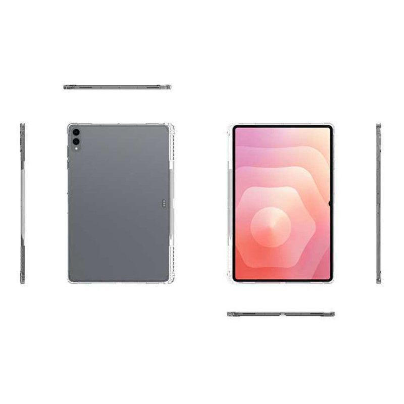 Coque Samsung Galaxy Tab S11 Ultra Transparente avec Porte-Stylet