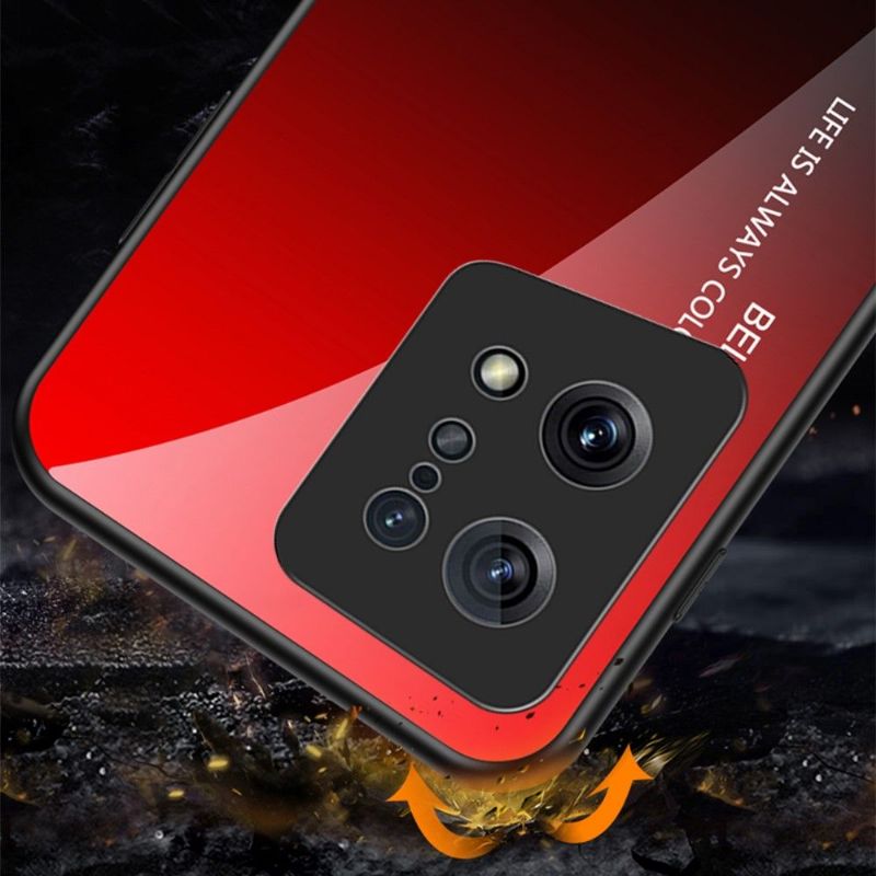 Coque Oppo Find X5 dégradé de couleurs
