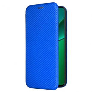 Flip Cover Realme 12 Plus 5G Fibre Carbone