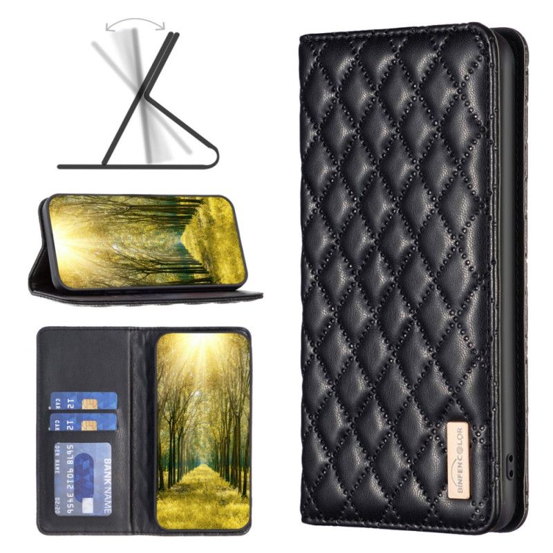 Flip Cover Honor Magic 6 Lite / X9b Matelassée BINFEN COLOR