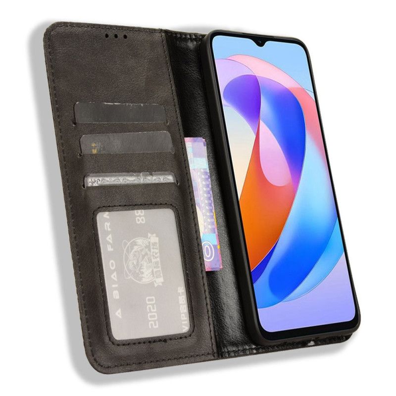 Flip Cover Honor Magic 6 Lite / X9b Simili Cuir Vintage