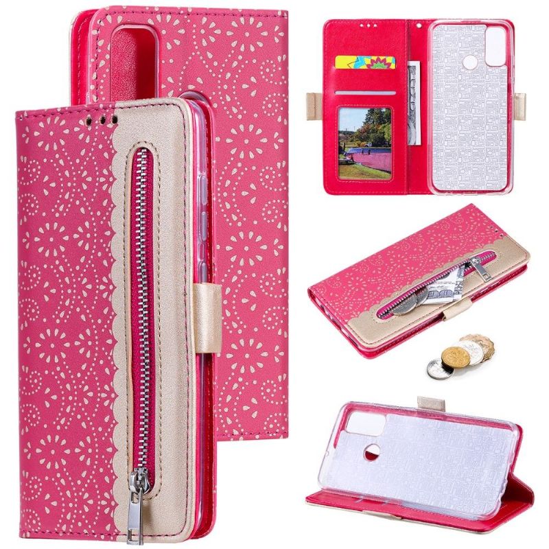 Housse Huawei P Smart 2020 Dentelle Fleur