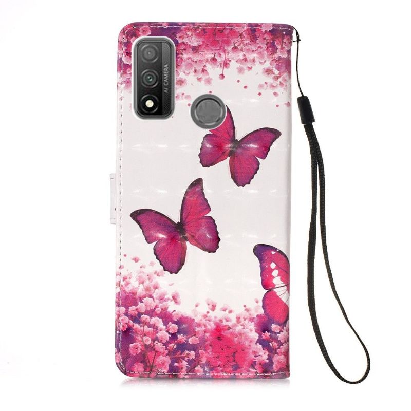 Housse Huawei P Smart 2020 papillons romance
