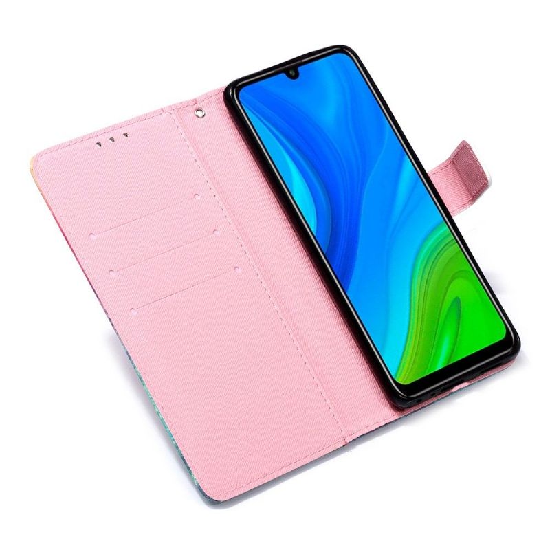 Housse Huawei P Smart 2020 papillons romance