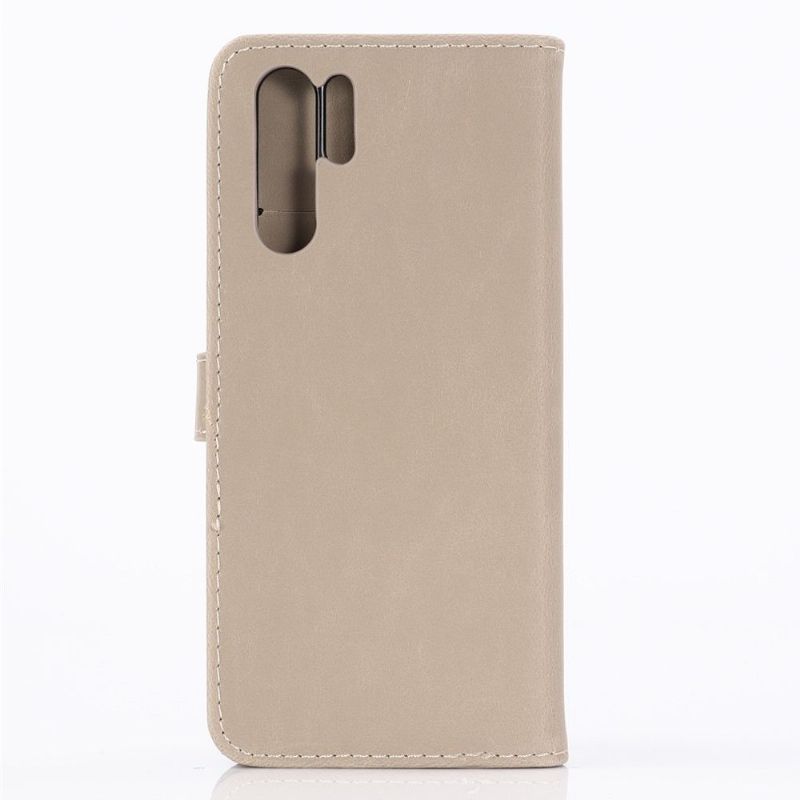 Huawei P30 Pro - Étui en simili cuir rétro