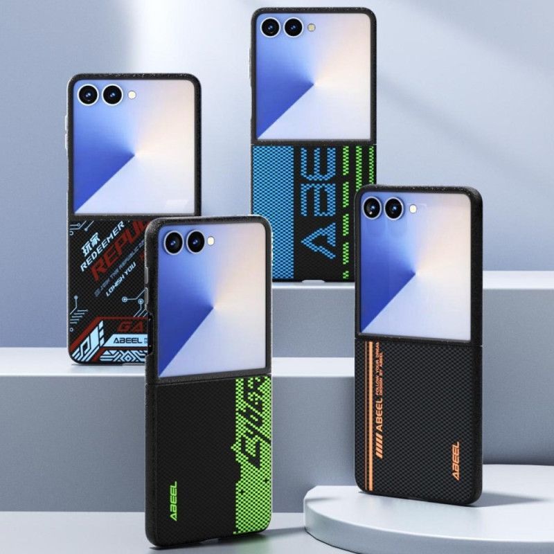 Coque Samsung Galaxy Z Flip 7 5G Compatible MagSafe ABEEL Graphique