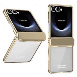 Coque Samsung Galaxy Z Flip 7 5G Design Métallisé Anti-Empreintes