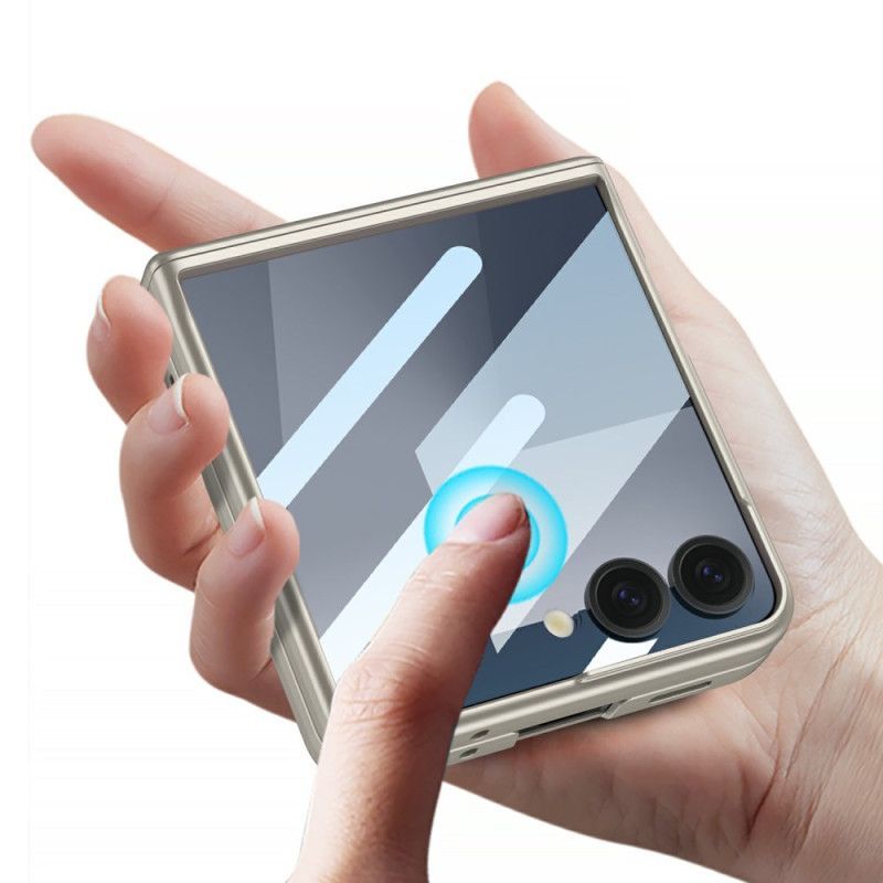 Coque Samsung Galaxy Z Flip 7 5G Protection Magnétique de Charnière et Film de Protection Écran