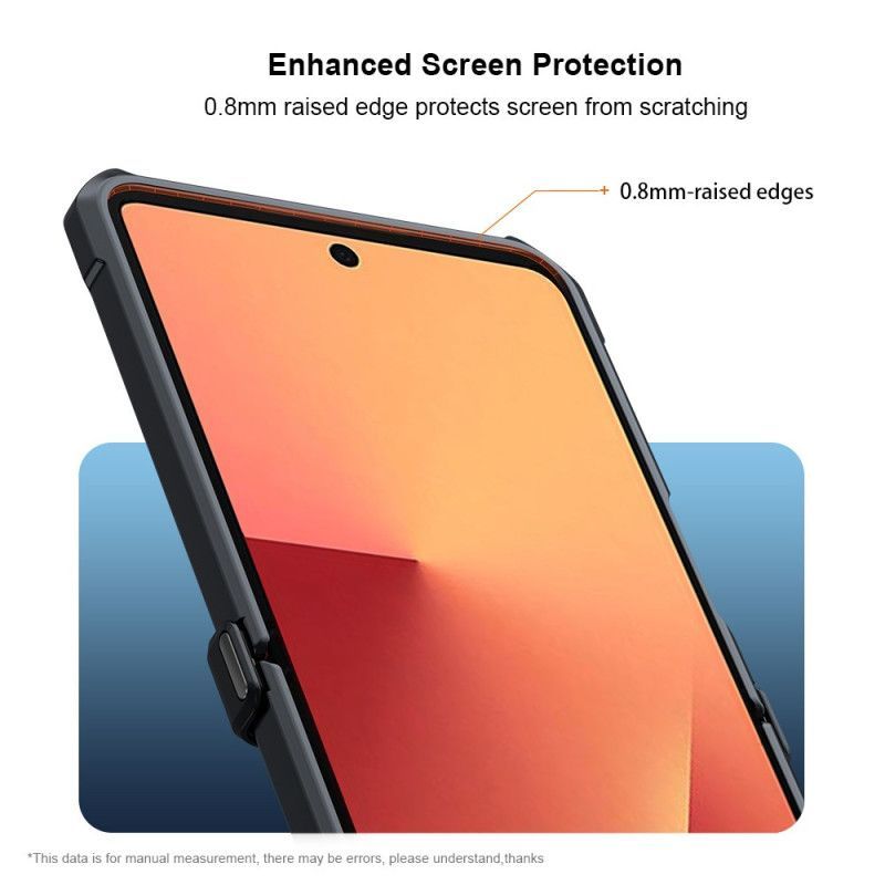 Coque Samsung Galaxy Z Flip 7 Airbag et Protection d'Écran XUNDD