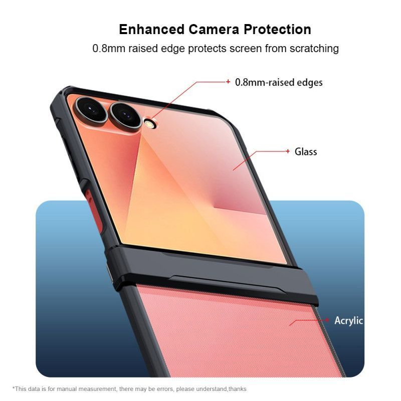 Coque Samsung Galaxy Z Flip 7 Airbag et Protection d'Écran XUNDD