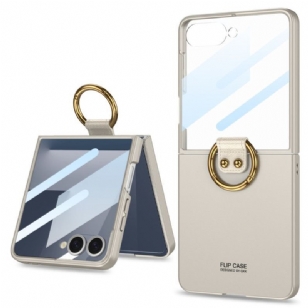 Coque Samsung Galaxy Z Flip 7 Anneau-Support GKK