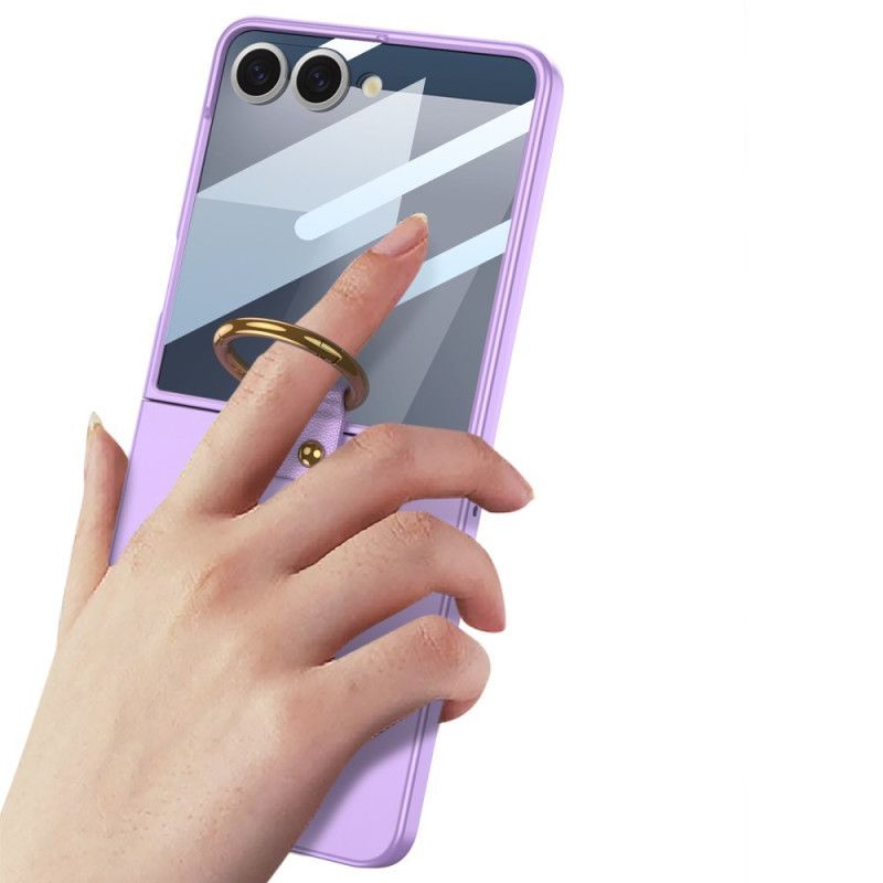 Coque Samsung Galaxy Z Flip 7 Anneau-Support GKK