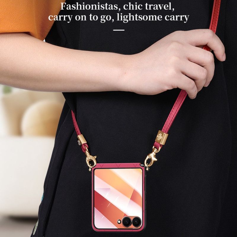 Coque Samsung Galaxy Z Flip 7 Bandoulière SULADA