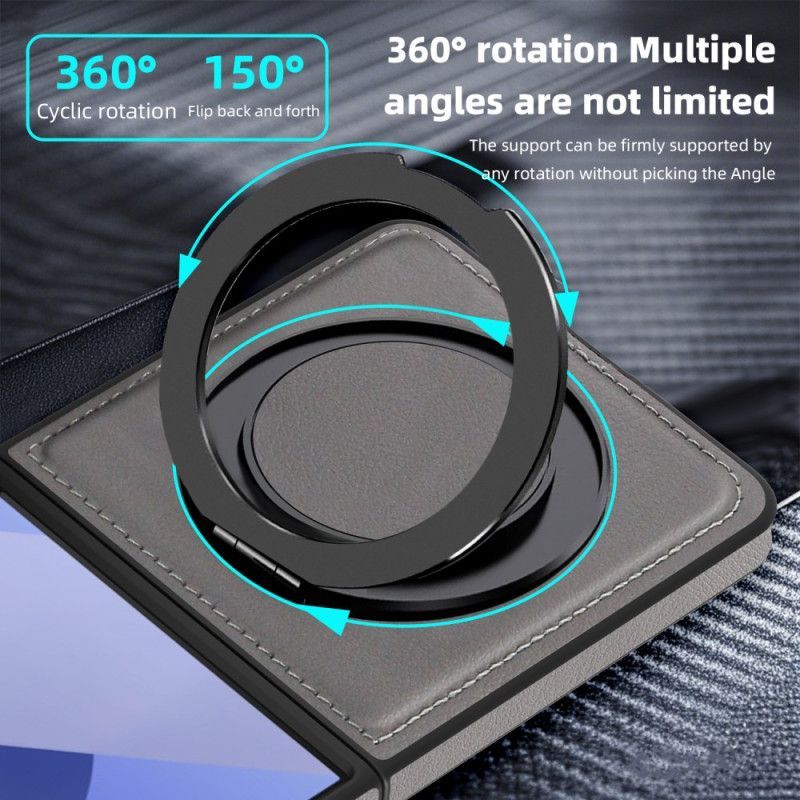 Coque Samsung Galaxy Z Flip 7 Compatible MagSafe Anneau-Support