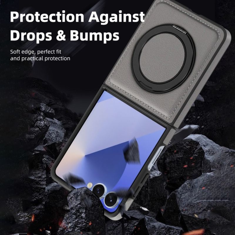 Coque Samsung Galaxy Z Flip 7 Compatible MagSafe Anneau-Support