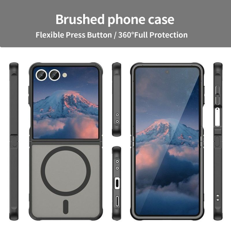 Coque Samsung Galaxy Z Flip 7 Compatible MagSafe Anti-Chute