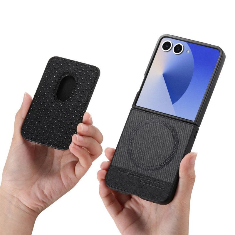 Coque Samsung Galaxy Z Flip 7 Compatible MagSafe avec Porte-Cartes Détachable