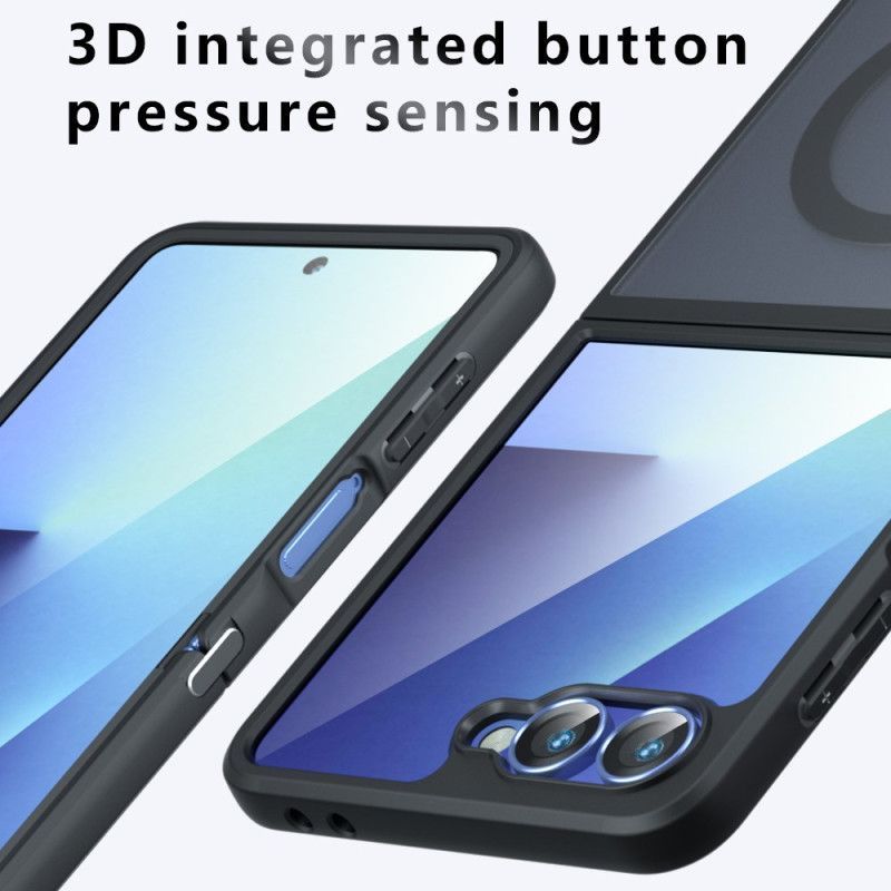 Coque Samsung Galaxy Z Flip 7 Compatible MagSafe Fini Mat