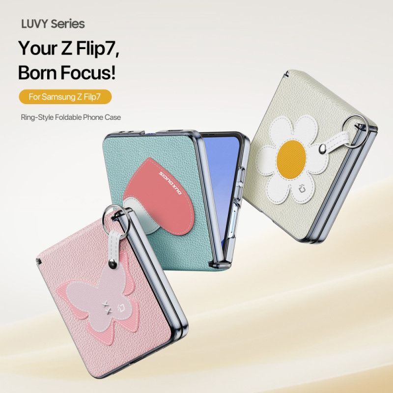 Coque Samsung Galaxy Z Flip 7 Décor Fantaisie DUX DUCIS