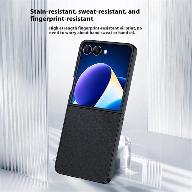 Coque Samsung Galaxy Z Flip 7 Effet Cuir