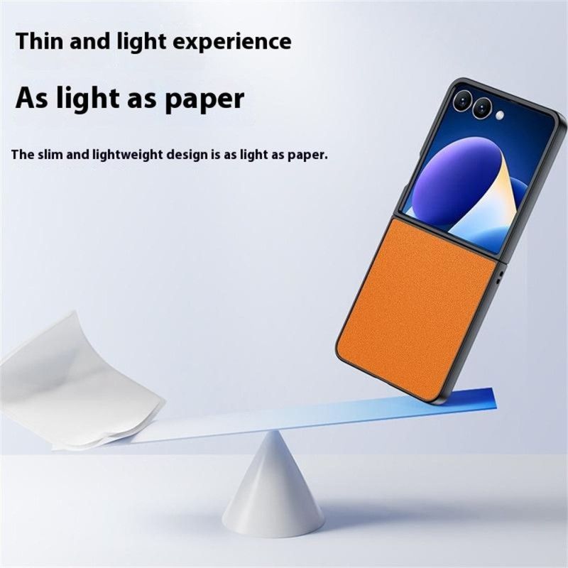 Coque Samsung Galaxy Z Flip 7 Effet Cuir