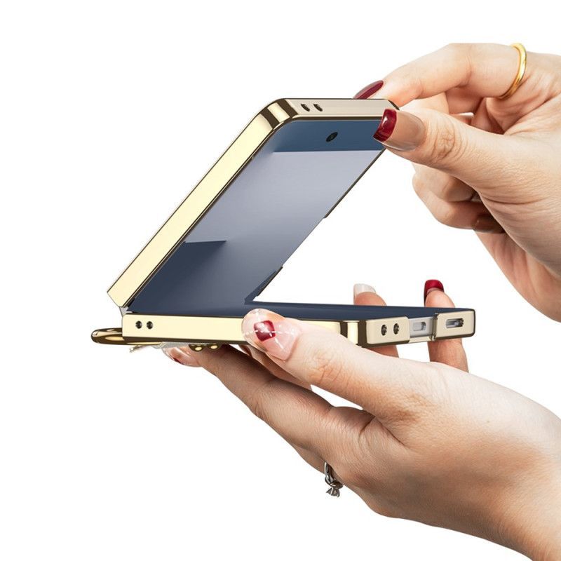 Coque Samsung Galaxy Z Flip 7 Film Protecteur et Support-Anneau GKK