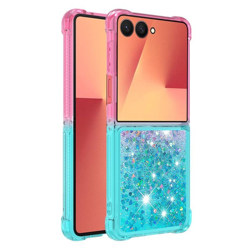 Coque Samsung Galaxy Z Flip 7 Gradient Paillettes