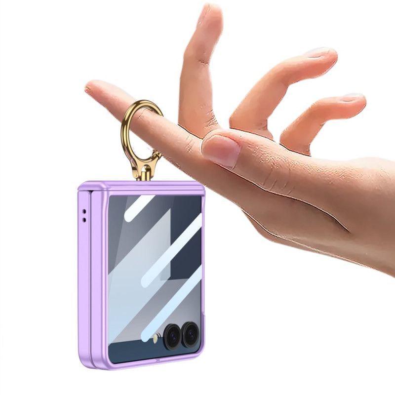 Coque Samsung Galaxy Z Flip 7 Magnétique avec Anneau-Suupport GKK