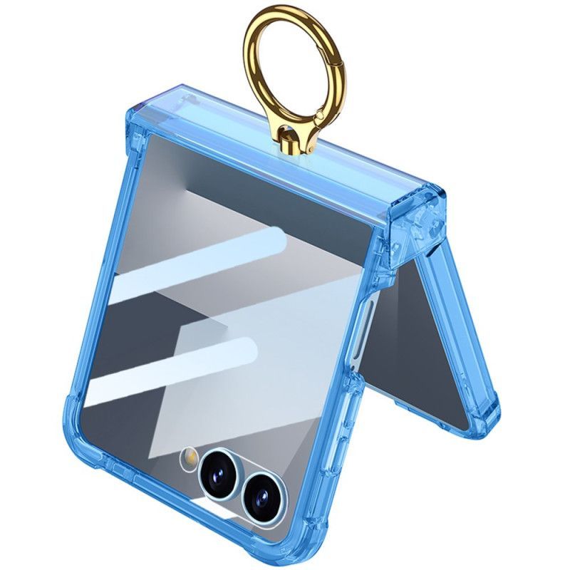 Coque Samsung Galaxy Z Flip 7 Magnétique avec Support-Anneau