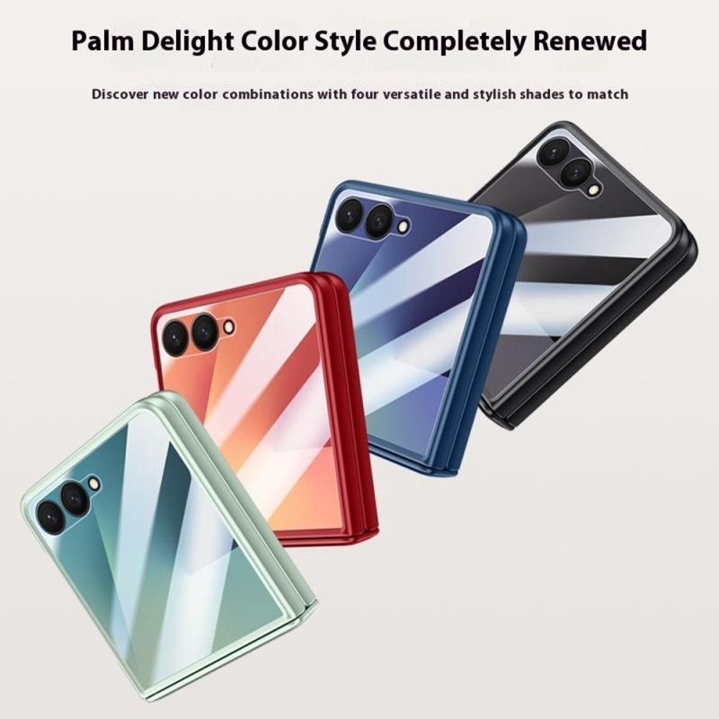 Coque Samsung Galaxy Z Flip 7 Magnétique Effet Métal