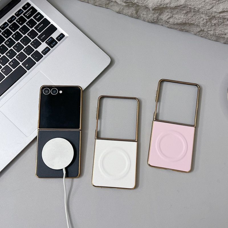 Coque Samsung Galaxy Z Flip 7 Magnétique Surface Nappa