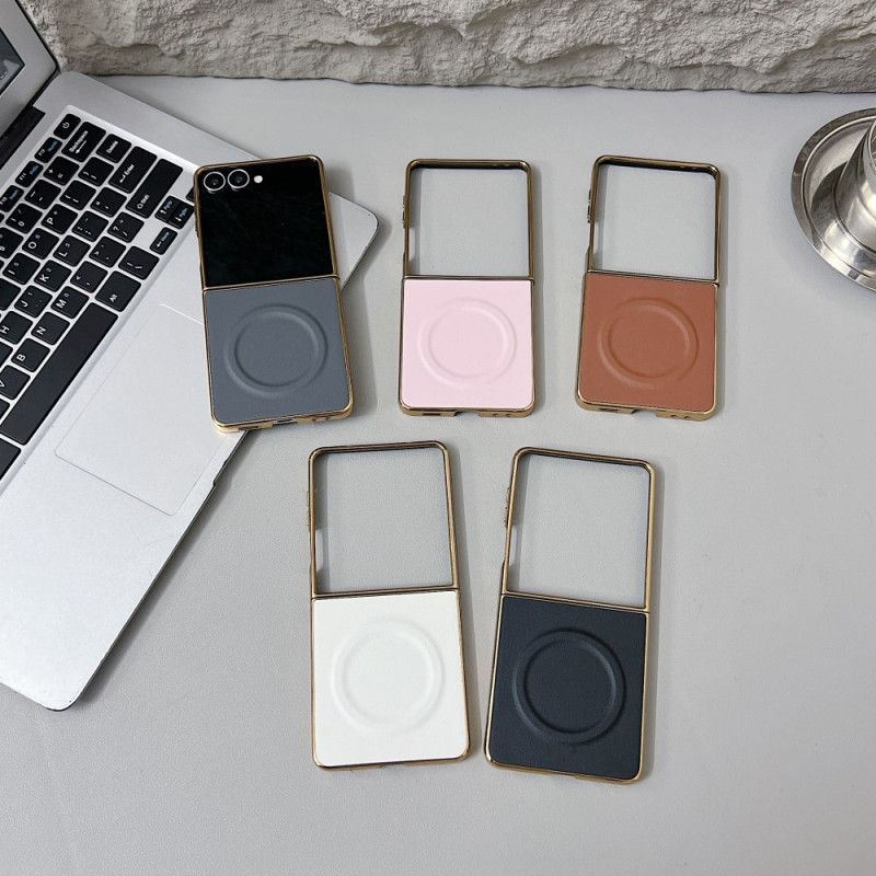 Coque Samsung Galaxy Z Flip 7 Magnétique Surface Nappa