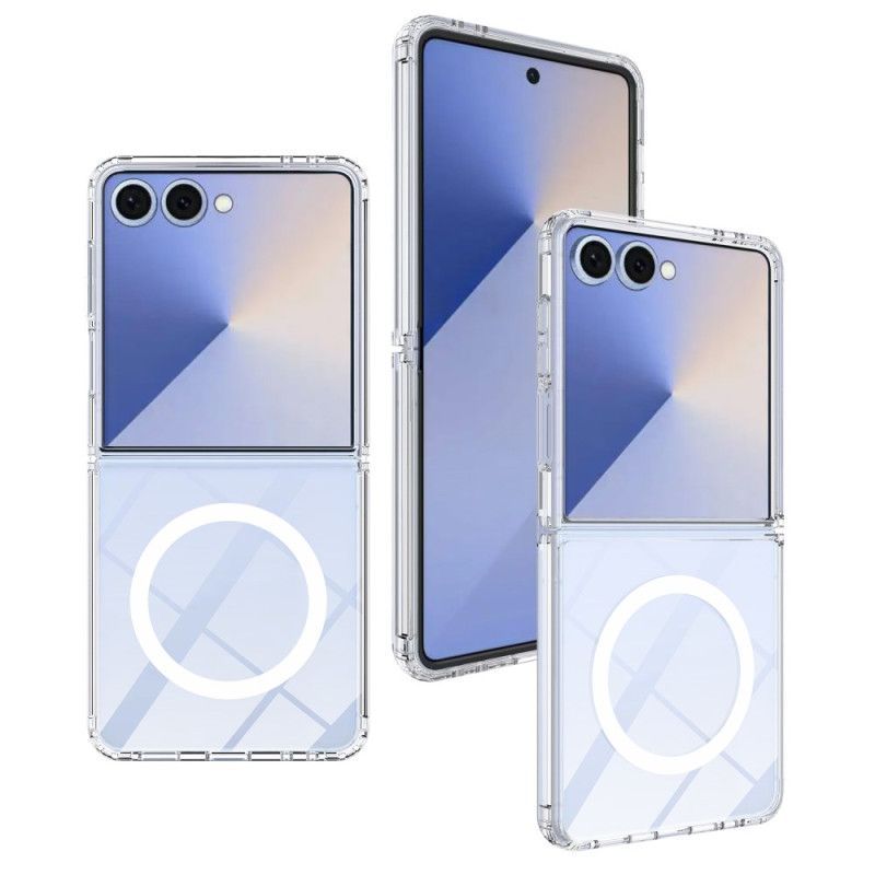 Coque Samsung Galaxy Z Flip 7 Magnétique Transparente