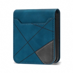 Coque Samsung Galaxy Z Flip 7 Porte-Cartes Motif