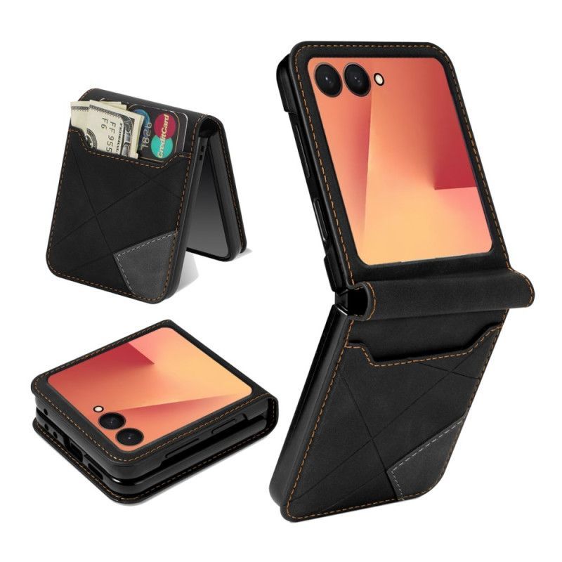 Coque Samsung Galaxy Z Flip 7 Porte-Cartes Motif