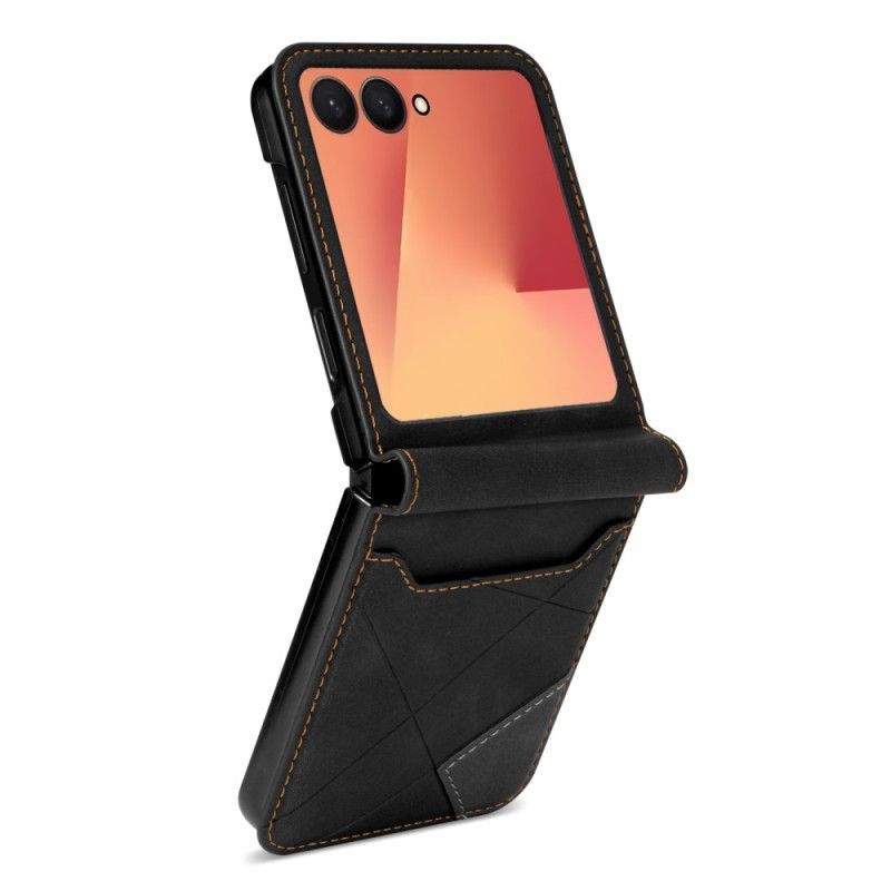 Coque Samsung Galaxy Z Flip 7 Porte-Cartes Motif