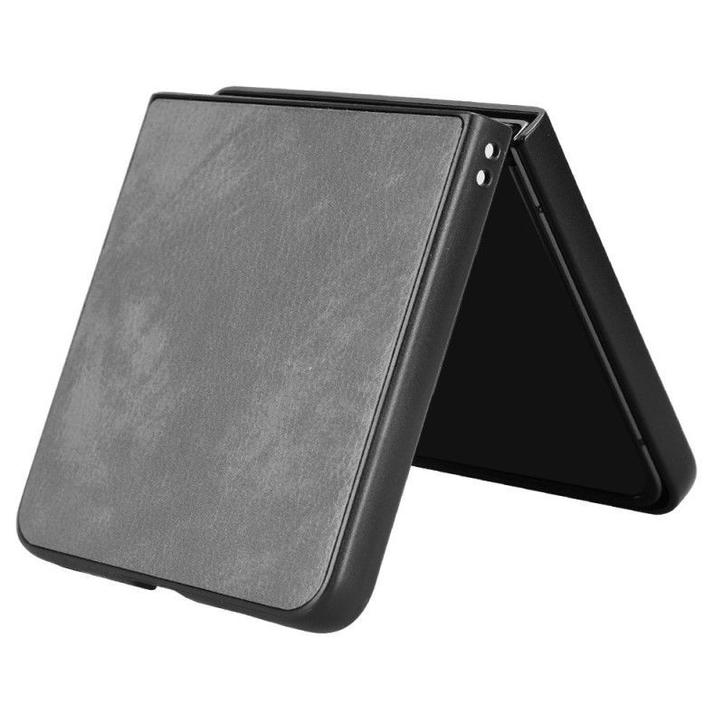 Coque Samsung Galaxy Z Flip 7 Style Cuir