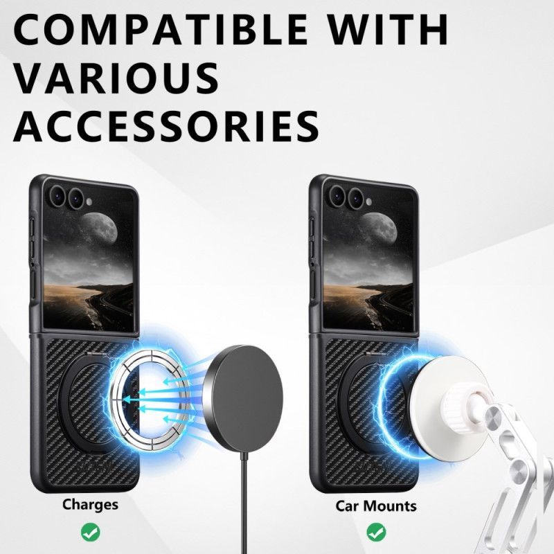 Coque Samsung Galaxy Z Flip 7 Support rRtatif SUTENI