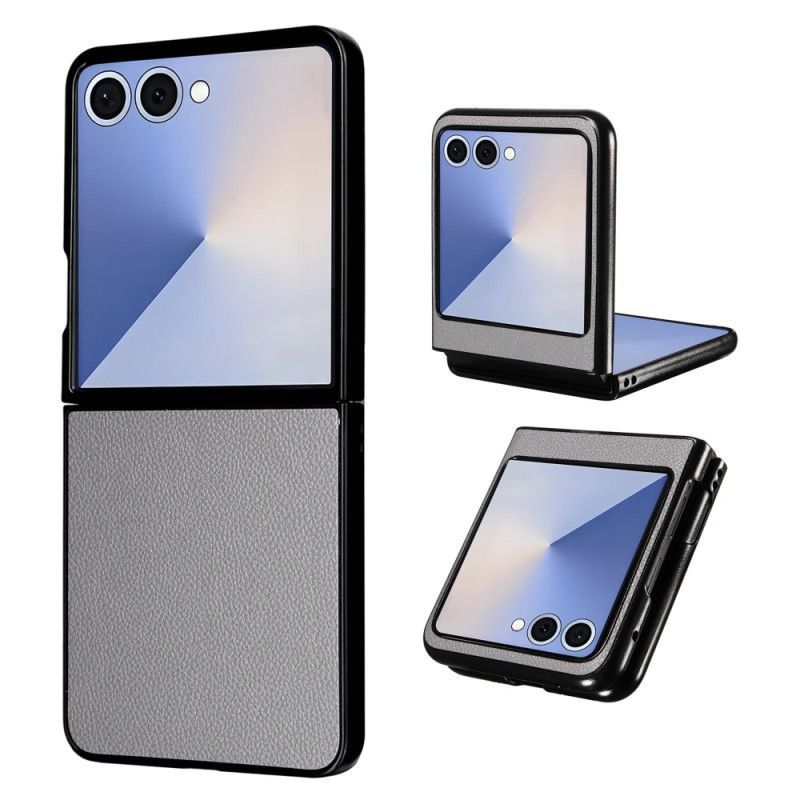 Coque Samsung Galaxy Z Flip 7 Texture Cuir