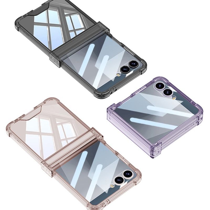 Coque Samsung Galaxy Z Flip 7 Translucide Colorée avec Protection Airbag