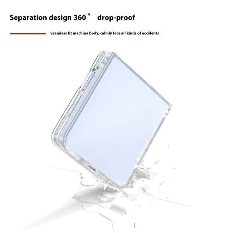 Coque Samsung Galaxy Z Flip 7 Transparente Anti-Chute
