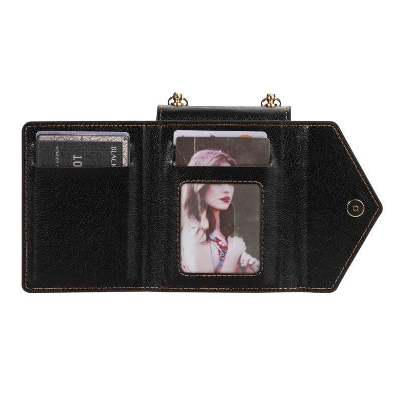 Étui Samsung Galaxy Z Flip 7 Portefeuille à Bandoulière N.BEKUS