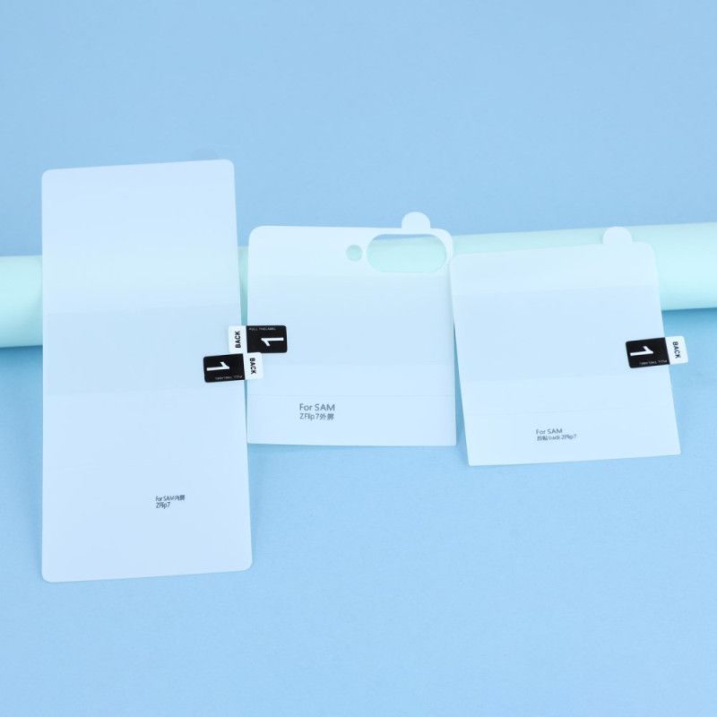 Films de Protection Avant et Arrière pour Écrans Samsung Galaxy Z Flip 7