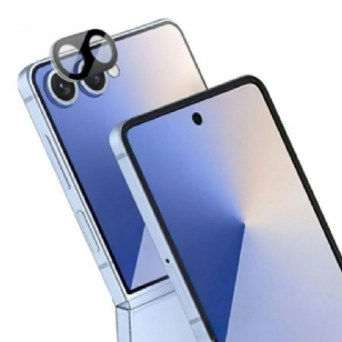 Lentille de Protection en Verre Trempé pour Samsung Galaxy Z Flip 7 5G (version noire)