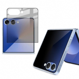 Protection en Verre Trempé Anti-Espion pour Écran Arrière Samsung Galaxy Z Flip 7
