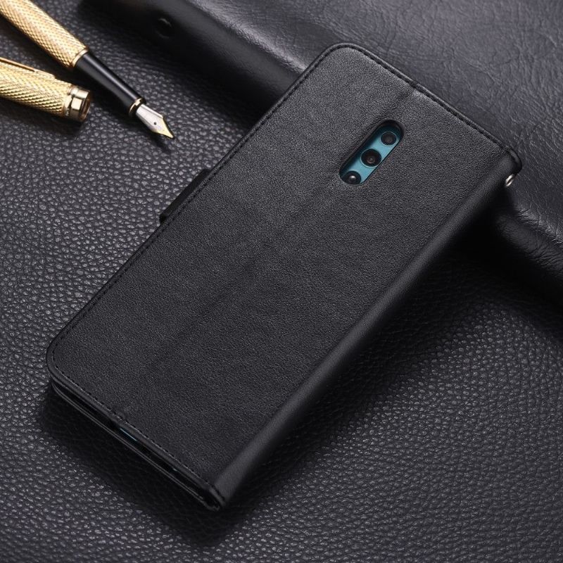 Oppo Reno - Étui AZNS simili cuir portefeuille