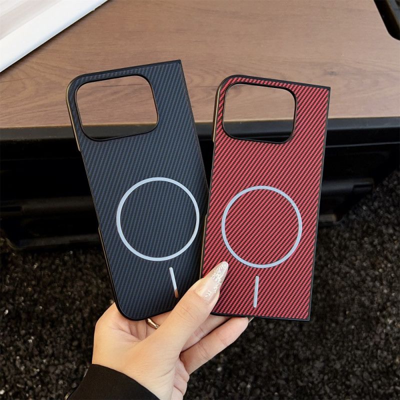 Coque Google Pixel 10 Pro Fold Compatible MagSafe Fibre Carbone